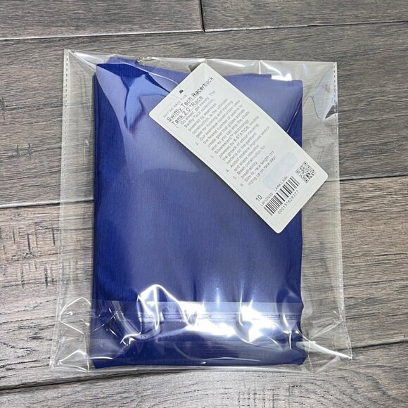 Lululemon NWT Swiftly Tech Racerback Tank Top 2.0 *Waist Length Larkspur - Picture 9 of 9